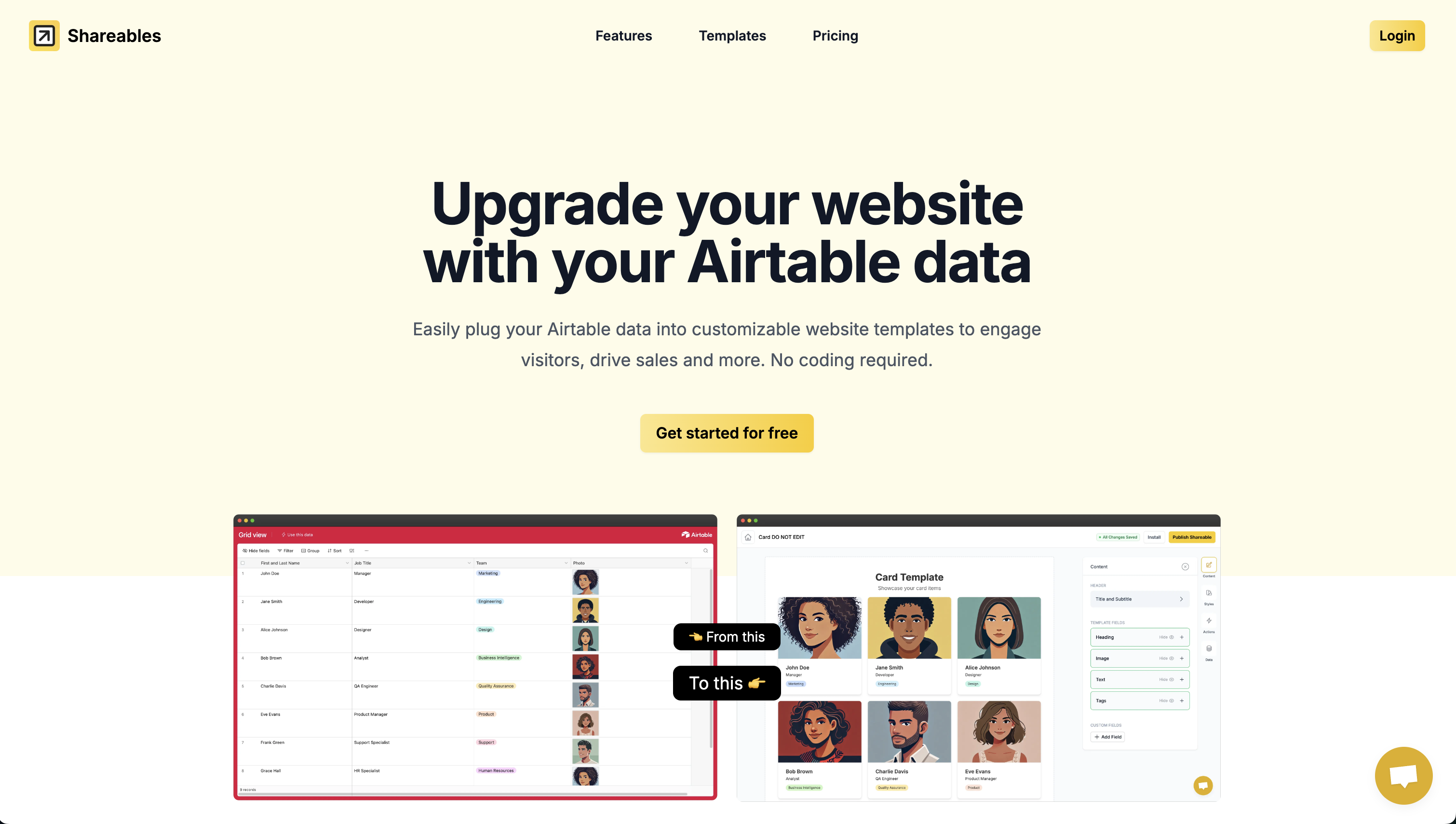 shareables
